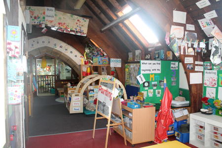 A pre-school classroom